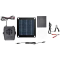 20 W tragbares Solarmodul-Kit mit Heizung, Batteriebox im Lieferumfang enthalten, Silikon-Solarpanel, leichter Winterwärmer für Auto, Hühnerstall, Gewächshaus, Haustierhaus - Thumbnail 1