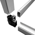 Gewächshaus Aluminium 362x190x195 cm mit Polycarbonat-Platten, 13,41 m³ Volumen, UV-beständig, wärmeisoliert, mit Belüftung und Fenster für Gemüseanbau, Tomatenhaus, Balkon, Garten, Outdoor - Thumbnail 7