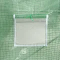 Gewächshaus mit Stahlrahmen und PE-Folie Grün 48 m² 8x6x2,85 m für Garten, Frühbeet, Anzucht und Pflanzenschutz mit Fenster, Tür, witterungsbeständig - Thumbnail 7