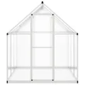 Gewächshaus mit Fundamentrahmen aus Aluminium, 169x169x195 cm, wetterfestes Treibhaus mit UV-beständigen Polycarbonatplatten, Pflanzenschutz für Garten, Balkon, Terrasse, Gemüseanbau - Thumbnail 2