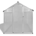 Solivagant Gewächshaus mit Fundament Verstärkt Aluminium 4,6 m², Gartenpflege,Gewächshäuser, 34.2 kg-41317 - Thumbnail 3