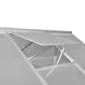 Solivagant Gewächshaus mit Fundament Verstärkt Aluminium 4,6 m², Gartenpflege,Gewächshäuser, 34.2 kg-41317 - Thumbnail 6