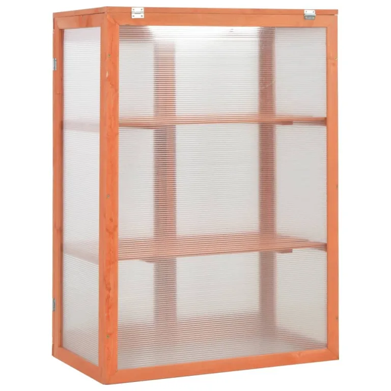 Gewächshaus-Schrank Holz 75 x 47 x 109 cm – Bild 7
