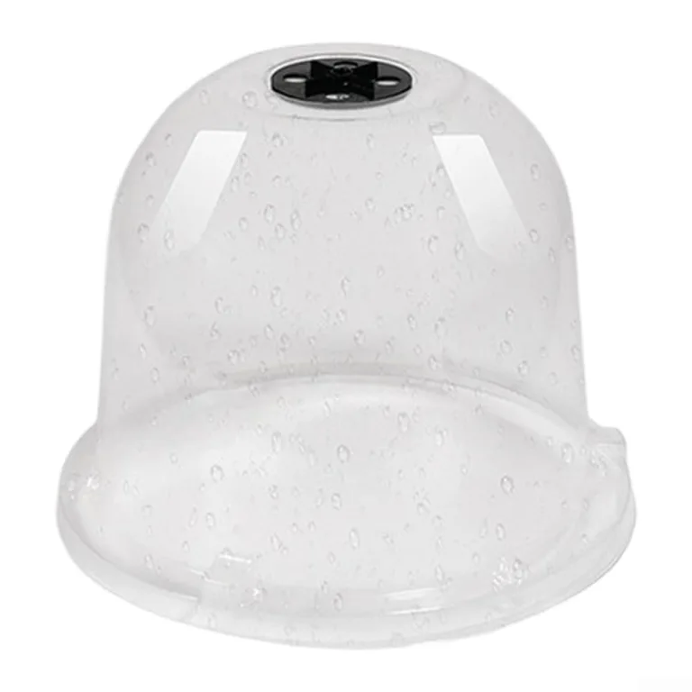 Stück Transparente Pflanzenhaube aus PET mit Lüftung – für Mini Gewächshaus für Pflanzen als Anzuchthaube mit Feuchtigkeitsregler zum Schutz von Keimlingen und Saatgut – Bild 7