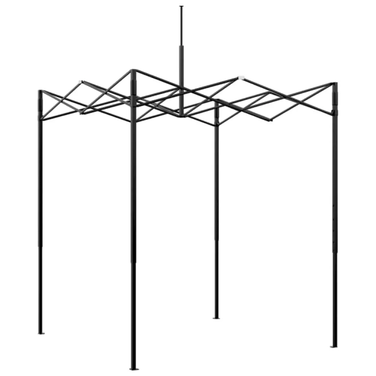 Pop-up Gewächshaus mit Eisenrahmen Grün 200 x 200 x 300 cm, begehbares Treibhaus für Garten Terrasse Beet, Folientunnel für Tomatenhaus, Frühbeet und frostgeschützte Anzucht – Bild 4