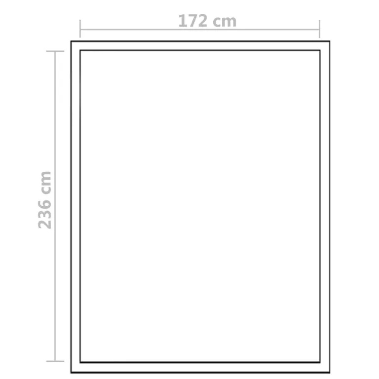 Gewächshaus mit Fundament verstärktes Aluminium, 4,6 m², Polycarbonat Platten, UV-beständig, mit Lüftung, Tomatenhaus für Anzucht, Frostschutz, Garten, Beet, Terrasse – Bild 9