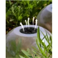 Transparente Pflanzenhaube 5er Set aus Dickem PET Material, für Mini Gewächshaus für Töpfe mit Drehbaren Luftschlitzen, Verstellbare Anzuchthaube zum Schutz von Keimlingen und Stecklingen - Thumbnail 3