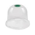 Transparente Pflanzenhaube 5er Set aus Dickem PET Material, für Mini Gewächshaus für Töpfe mit Drehbaren Luftschlitzen, Verstellbare Anzuchthaube zum Schutz von Keimlingen und Stecklingen - Thumbnail 10